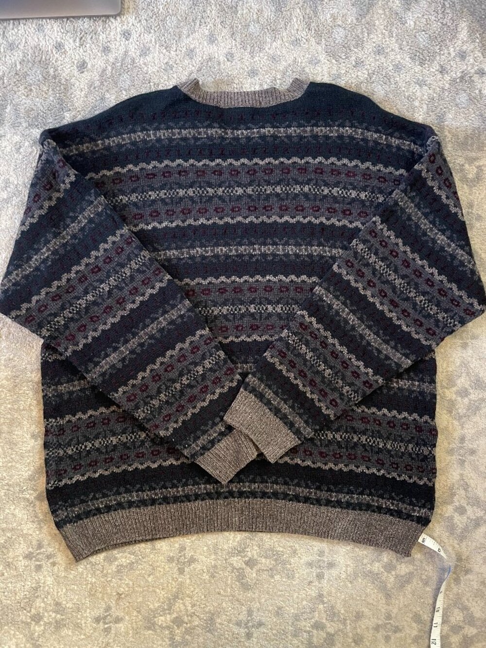 Vintage Knightsbridge Knit Sweater - L